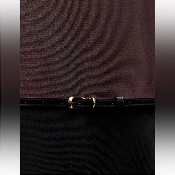 Zara belted knit mini dress - Picture 4 of 12